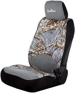 Realtree Camo, Venitian Low Back Seat Cover, Single Low Back for Cars, SUV and Trucks, Venitian(Realtree Edge Colors)