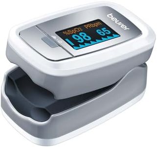 Beurer PO30 Pulse Oximeter | Medical Device | Heart Rate & Arterial Oxygen Saturation Monitor | Suitable for Medical Conditions & High-Altitude Sports