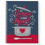 Softcover Cooking With Heart 8.5" x