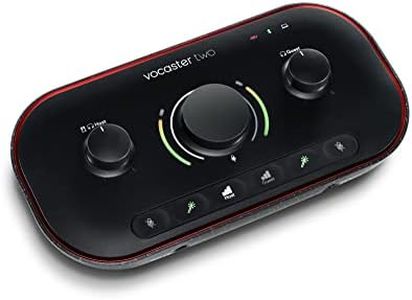 Focusrite Vocaster Two Podcasting Audio Interface for Recording