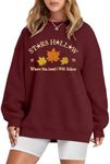 MYHALF Stars Hollow Sweatshirt Wome