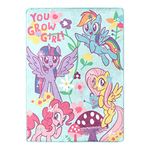 Northwest My Little Pony Silk Touch Throw Blanket, 46" x 60", You Grow Girl