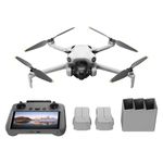 DJI Mini 4 Pro Fly More Combo with DJI RC 2 (screen remote controller), Folding Mini-Drone with 4K HDR Video Camera for Adults, Under 0.549 lbs/249 g, 34-Min Flight Time, 2 Extra Batteries