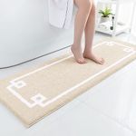 HOMEIDEAS Bathroom Runner Rugs, Sof