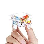 Virhuck cx-10D Mini Drone RC Quadcopter, Pocket Hand Blade Nano Helicopters, Intelligent Fixed Altitude RC Aircraft, 3D Flip, One-Key Landing and Take Off, Colorful