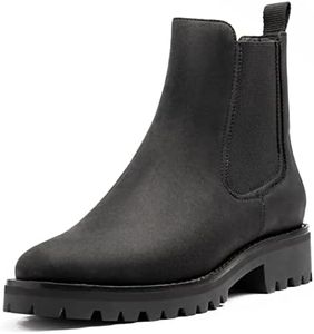 Thursday Boot Company Women's Legend Rugged & Resilient Chelsea Boots, Black Matte, 9.5