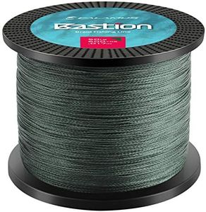 Calamus Bastion Braided Fishing Line, Moss Green, 300 Yds, 15 LB (4 Strands)