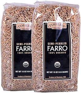 Certified 100% Organic Farro Montana Pack of 2 454 g 16 oz each