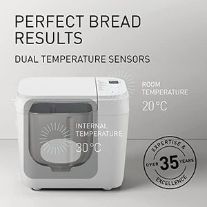 Panasonic Automatic Bread Maker, 21 Programs, Gluten-Free, White