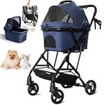 HOVNIA Pet Stroller 3 in 1, Dog Str