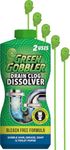 Green Gobbler Drain Clog Remover With 5 Pack of Drain Snake Tools | Drain Opener | Drain cleaner | Toilet Clog Remover