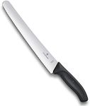 Victorinox Pastry Knife Classic Pastry Bread Knife, Black, 6.8633.26B