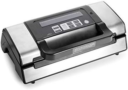 Lacor 69353 69353-Machine à vide Efficient Professionnel, sans BPA, 130 W, acier inoxydable, Argent Métallique