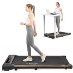 Walking Pad, Walking Pad Treadmill for Home Office, Portable Under Desk Treadmill with Remote Control and LED Display, Walking Jogging Running Machine