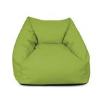 rucomfy Beanbags Snuggle Bean Bag Chair with Filling Included- Kids Armchair Beanbag Seat - Childrens Bedroom Furniture for Boys and Girls - 50 x 46 x 48cm (Olive Green)