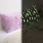 HOMBYS Glow in The Dark Body Pillow