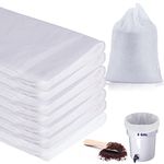 50 Pack Cold Brew Coffee Filters, 20" X 20" Commercial Cold Brew Filters, Filter Bag for Brew Up To 5 LBS Coffee, Fits 5 Gallon Buckets