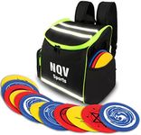 NQV Disc Golf Set with Backpack,Dis