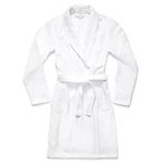 Brooklinen Super-Plush Luxury Spa Unisex Robe, White, Large