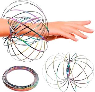 Flow Ring Kinetic Spring Toy 3D Sculpture Ring