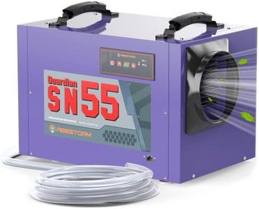 ABESTORM Crawl Space Dehumidifiers with Air Filter 113 Pint, Commercial Dehumidifier with Hose for Basements in Homes and Job Sites, Auto Defrosting, CETL, 5 Years Warranty