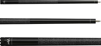 Viper Jump Shot/Break 58" 3-Piece Billiard/Pool Cue, Black, 19 Ounce