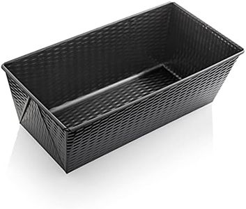 Grizzly - Molde rectangular para pan y bizcochos de 30 x 15 cm, resistente a la masa madre, antiadherente, con borde elevado