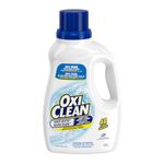 OxiClean White Revive Enzyme Laundry Stain Remover Liquid, Effective on Grease, Blood, Wine Stains and More - Colour Safe, Chlorine Bleach-Free, 1.47 L