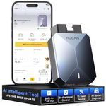 MUCAR AI-Assisted OBD2 Scanner Bluetooth Lifetime Update, BT200 MAX Compatible with ELM327, All System OBD2 Diagnostic Tool with 15 Resets for iOS & Android, CANFD Protocol, Autoauth for FCA SGW