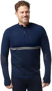 Smartwool Intraknit Merino Tech 1/4-Zip Top - Men's, Deep Navy, Small