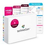 tellmeGen DNA Test Advanced (Health - Traits - Wellness - Ancestry) What Your DNA says About You