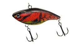 2 3/4" DDT Lipless Crankbait for Bass Fishing Lure Vibe Trap Crank Bait Lifelike Bait Sink (Delta Craw)