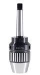 CanCNC Tooling Solutions 1/16-5/8" MT2 Precision Keyless Drill Chuck, Heavy-Duty with Integrated Shank, Titanium Jaws, 0537-5802