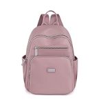 YANAIER Small Backpack Purse for Women Girls Waterproof Lightweight Travel Daypack Casual Mini Rucksack Taro purple