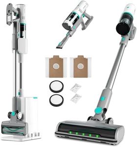 HAUSHOF Cordless Stick Vacuum Cleaner, Auto-Empty Station, 24KPA Suction