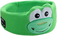 FYKEY Over The Ear Headband Headphones - Kids Headphones Volume Limited with Thin Speakers & Super Soft Fleece Headband (Dinosaur)