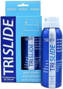 TRISLIDE Anti-Chafe Continuous Spray Skin Lubricant Body Friction Protection | Prevents Blistering and Chafing | Providng Long-Lasting Comfort and Protection (Pack of 1)