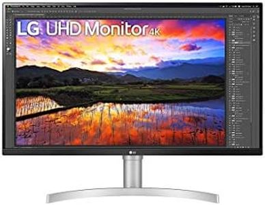 LG UltraFine™ 32UN650P-W Ecran PC 4K 32" - dalle IPS résolution UHD 4K (3840x2160), 5ms GtG 60Hz, HDR 10, DCI-P3 95%, AMD FreeSync, inclinable, réglable en hauteur, haut-parleurs intégrés