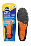 Scholl GelActiv Work & Boot Insoles for Men, All Day Comfort at Work, Shock Absorption and Comfort Cushioning with GelWave Technology, UK Size 7-12