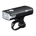 CatEye Unisex's Ampp 1100 Front Bicycle Light, Black, One Size