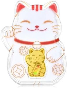 CHOW SANG SANG 999.9 24K Solid Gold Chinese Gifting Collection Gold Maneki Neko Lucky Cat Ingot for Women and Men 95503D