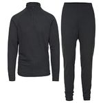 Trespass Men's Unite360 Base Layer Set, Black X, L UK