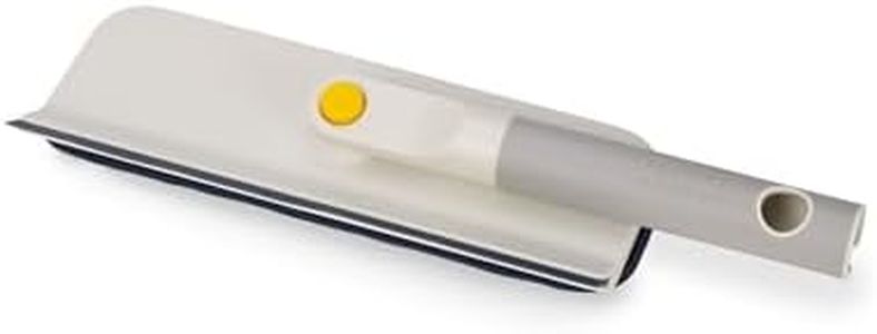 Joseph Joseph CleanTech 2-in-1 Glass Cleaning Squeegee with Microfibre Pad and Foldable Handle