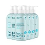 ATTITUDE Baby 2-in-1 Shampoo and Body Wash, EWG Verified, Dermatologically Tested, Vegan, Good Night, 473 mL (Pack of 6)