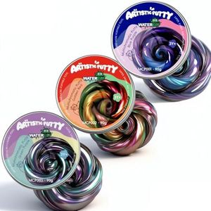 WATERELF 3PC Galaxy Putty Slime for Kids, Fidget Sensory Artistic Therapy Putty Toys for Boys Girls Adults, Stress Relief Non-Sticky, 3.11 Inch 3.2 Oz