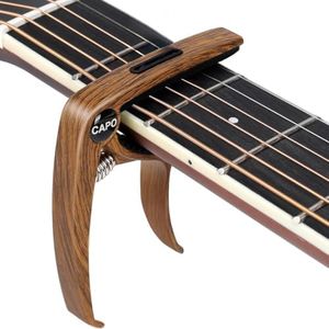 HASTHIP® Guitar Capo for Acoustic and Electric Guitar, Alloy Guitar Capo with Silicone Protective Pad for Ukulele, Electric And Acoustic Guitars, Guitar Accessory