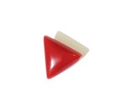 LMDPRAJAPATIS Red Italian & Triangle Shape Original Certified Gemstone AAA Quality With Lab Certificate-9.25 Ratti