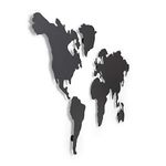 Umbra Metal Wall Sticker, 1 x 20.5 x 13 Inches, Black