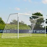 FORZA Alu60 Soccer Goal (Choose Your Goal Size - 6ft x 4ft - 24ft x 8ft) - Hit The Back of The Net with Aluminum Soccer Goals for Clubs of All Standards (16ft x 7ft) [Net World Sports]