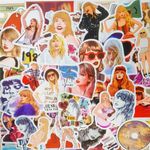 W.Sealet 100pcs TS Stickers, Countr